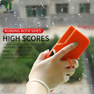 Home Window Wiper Glass Cleaner Brush Double Sided Magnetic Brush for Washing Windows Glass Brush Adjustable Magnet Cleaning Tool