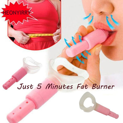 Just 5 Minutes Abdominal Breathing Exerciser Trainer Slim Slimming Waist Face Loss Weight Increase Lung Capacity Face Lift Tool