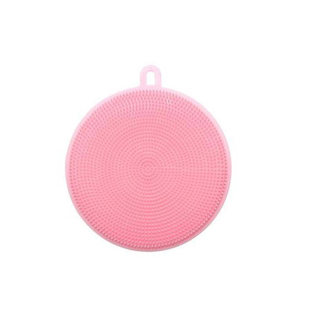Magic Cleaning Brushes Soft Silicone Dish Bowl Pot Pan Cleaning Sponges Scouring Pads