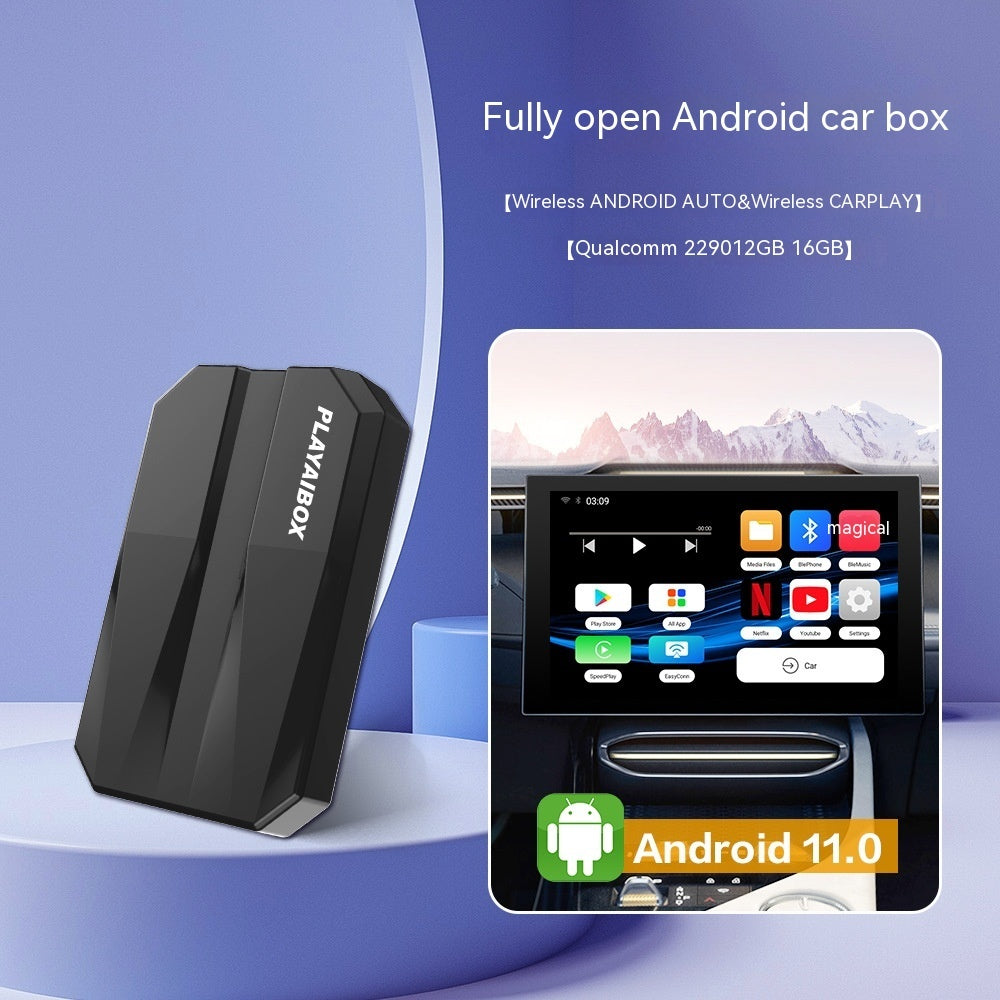 Carplay Original Car Wired To Wireless AI Box Qualcomm Android System
