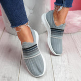 Women's Walking Shoes Knitted Sock Sneakers