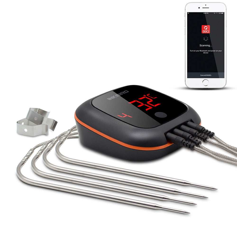 INKBIRD IBT - 4XS Bluetooth Wireless Digital Cooking BBQ Grilling Thermometer