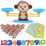 Monkey Balance Cool Math Game for Kids Education Interactive Learning