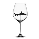 European Crystal Glass Shark Wine Glass Wedding Party Gift