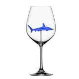 European Crystal Glass Shark Wine Glass Wedding Party Gift