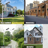 500W 1000W 1500W 2500W COB Led Solar Street light pir motion sensor outdoor Lighting Wall Lamps flood light Timming control