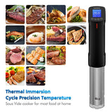 Inkbird Sous Vide WI-FI Culinary Cooker 1000W Precise Temperature&Timer,Stainless Steel Thermal Immersion Circulator for Kitchen