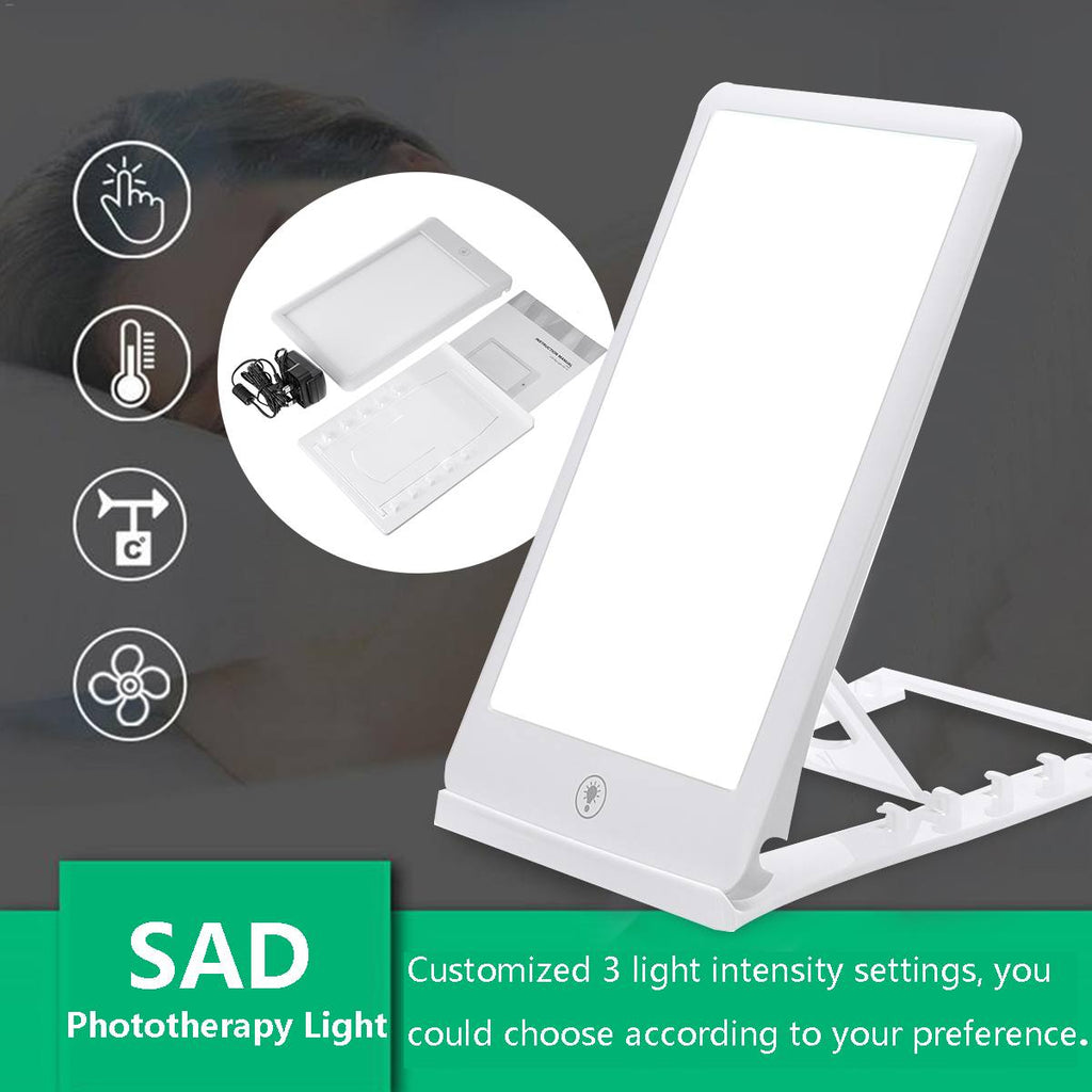 32000 LUX 3 Modes SAD Phototherapy Bionic-Sunlight Light Daylight Affective Disorder Lamp UK/AU Plug Happy Adjustable Touching