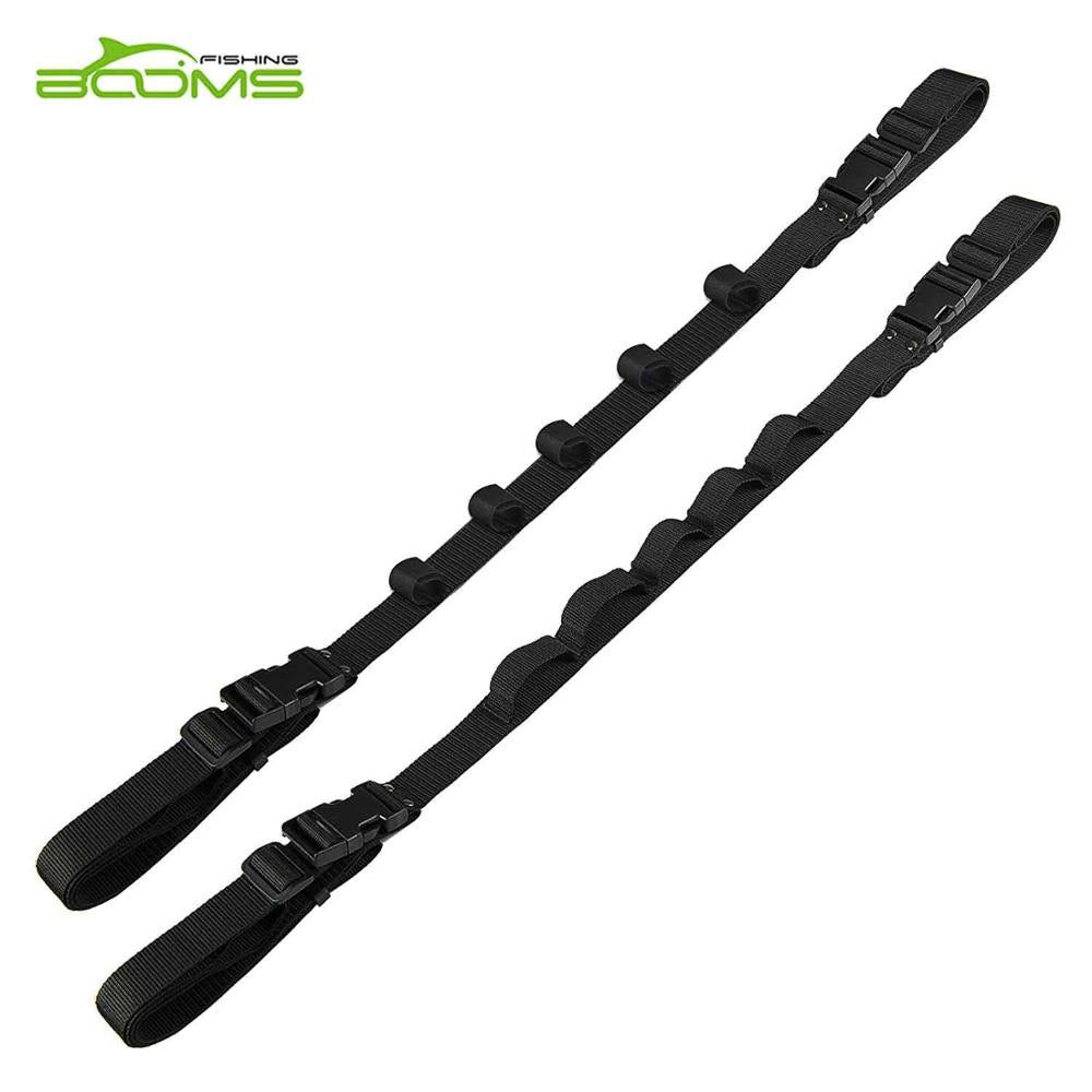 Booms Fishing VRC Vehicle Rod Carrier Rod Holder Belt Strap With Tie Suspenders Wrap Fishing Tackle Boxes Tools Box Accessories