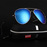 BARCUR Brand HD Driving Sunglasses Men/Women Colorful Reflective Coating Lens BARCUR Sunglasses 3026 Sunglasses Fishing Eyewear