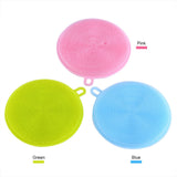 Magic Cleaning Brushes Soft Silicone Dish Bowl Pot Pan Cleaning Sponges Scouring Pads Cooking Cleaning Tool Kitchen Accessories