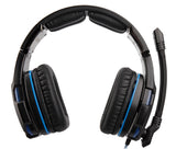 SADES Knight Pro Professional Gaming Headset USB Headphones BONGIOVI Audio Noise-Cancelling