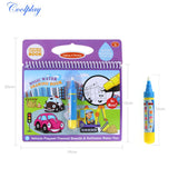 COOLPLAY Magic Water Drawing Book Coloring Book Doodle & Magic Pen Painting Drawing Board For Kids Toys Birthday Gift