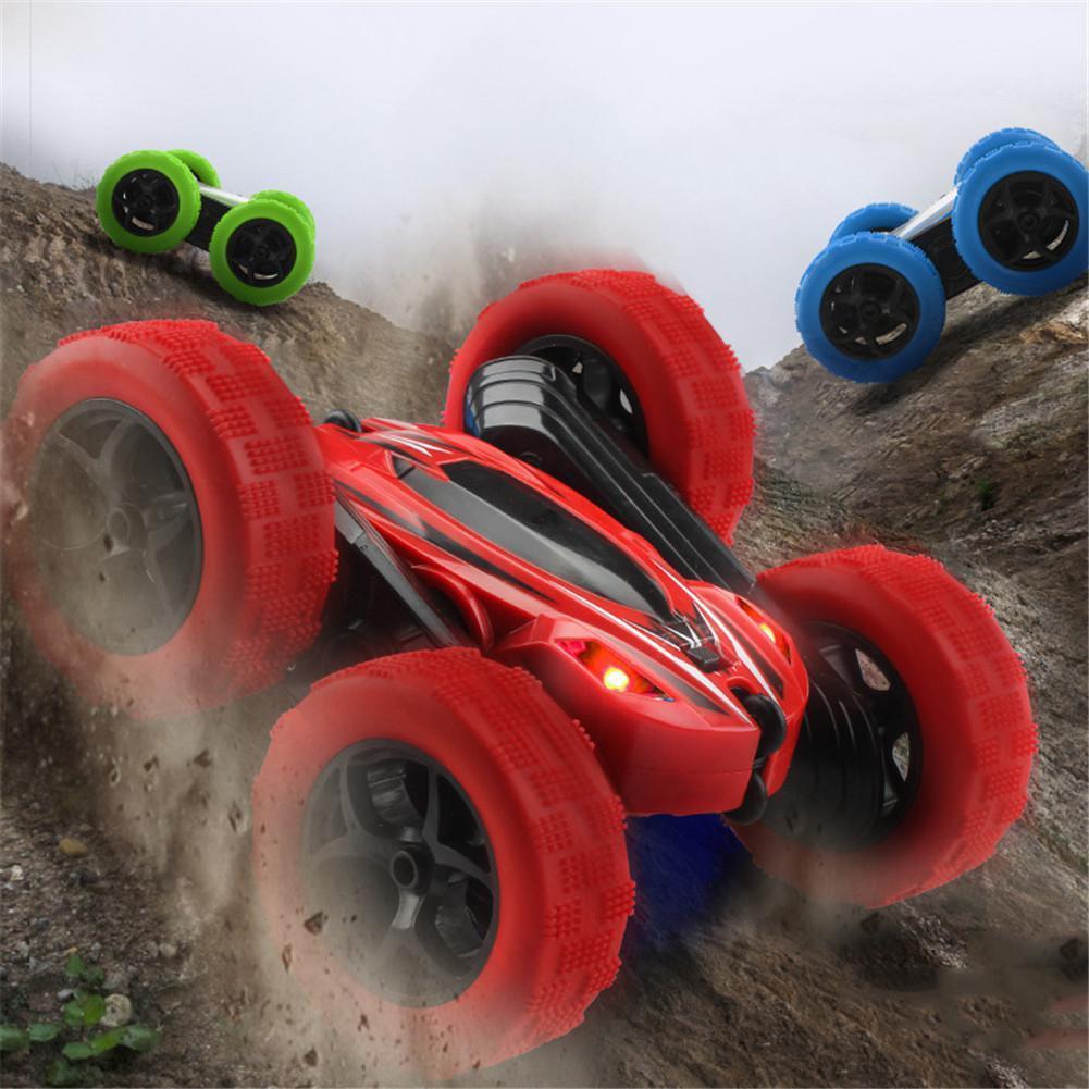 360 Degrees Rotating Double Sided RC Stunt Car with Light