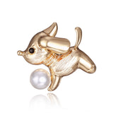 13 Styles High-grade Vintage Fashion Frog Pins Cute Bee Animals Enamel Insect Dog Brooches For Women Party Gift New