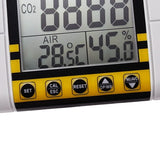 Digital Wall Mount Indoor Air Quality Temperature RH Carbon Dioxide CO2 Meter Sensor Detector 0~2000ppm Range