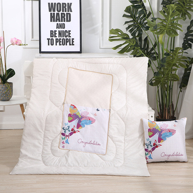 2-in-1 Leisure Office Travel Magic Pillow Blanket