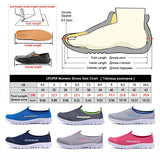 Spring Summer Women Sneakers Breathable Mesh Light Flat Loafers Casual Shoes Women Fashion Outdoor Walking Shoes Plus Size 35-43
