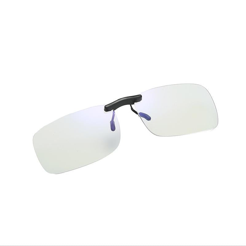 2019 New Light-Yellow Anti-blue Light Computer Radiation Protection Blue Light Filter Gaming Working EyeWear Glasses Clip-on