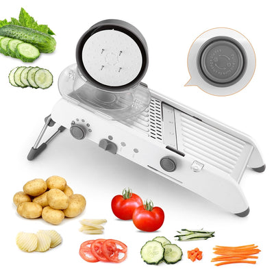  18 Types Use Mandoline Vegetables Cutter Shredders Stainless Steel Slicer Onion Potato Cutter Carrot Grater kitchen Tools