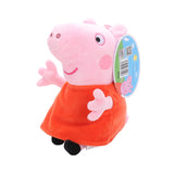 19cm Peppa Pig George Animal Stuffed Plush Toys Cartoon Family Friend Pig Party Dolls For Girl Children Birthday Gifts