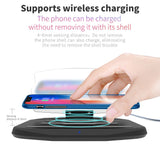 Qi Wireless Charger 10W For Car With Navigation HUD Display Board Charging Pad Phone Stand for iPhone X 8 Samsung S7 S8 S9 Plus