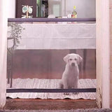 Pet Barrier Portable Folding Breathable Mesh Net Dog Separation Guard Gate Pet Isolated Fence Enclosure Dog Safety Supplies