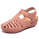 Sandals Woman Plus Size  Wedges  Gladiator Style