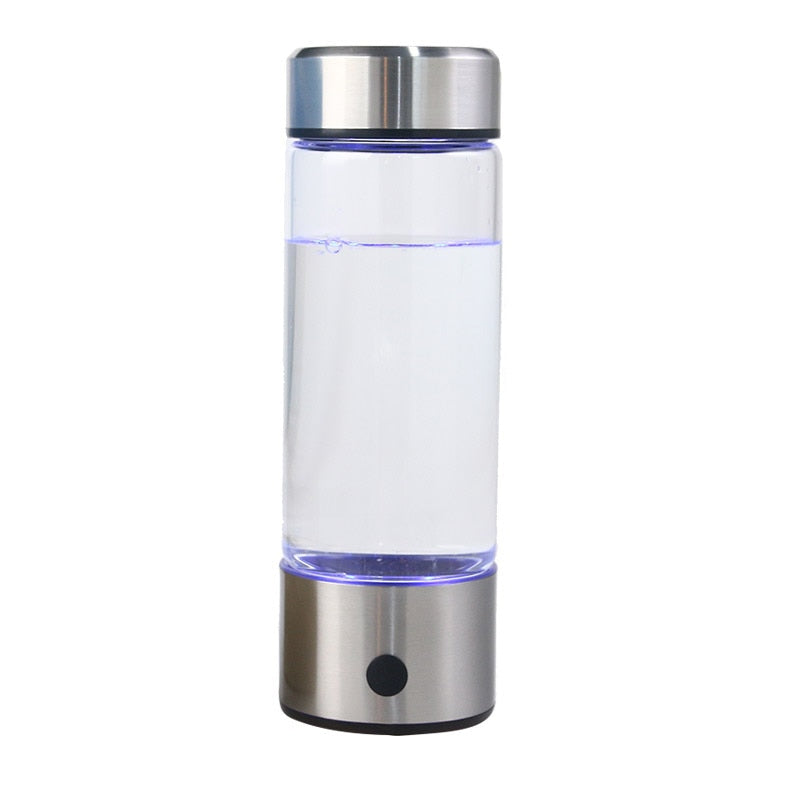 Japanese Titanium Quality Hydrogen-Rich Water Cup Ionizer Maker/Generator Super Antioxidants ORP Hydrogen Bottle 420ml