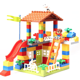 DIY Colorful Building Blocks House Castle