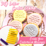 DIY Letter Cookie Stamp