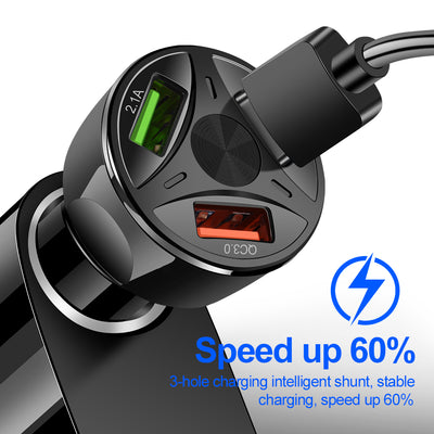 QC3.0USB car fast charger