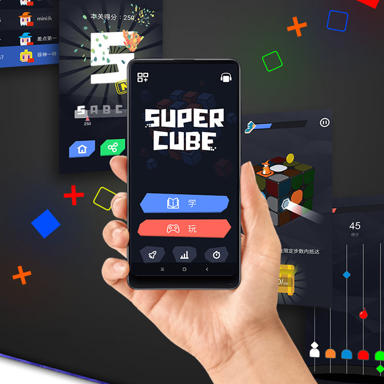Xiaomi Giiker i3s AI Intelligent Super Cube Smart Magic Magnetic Bluetooth APP Sync Puzzle Toys