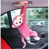 Car Home Hanging Monkey Pippi Tissue Holder