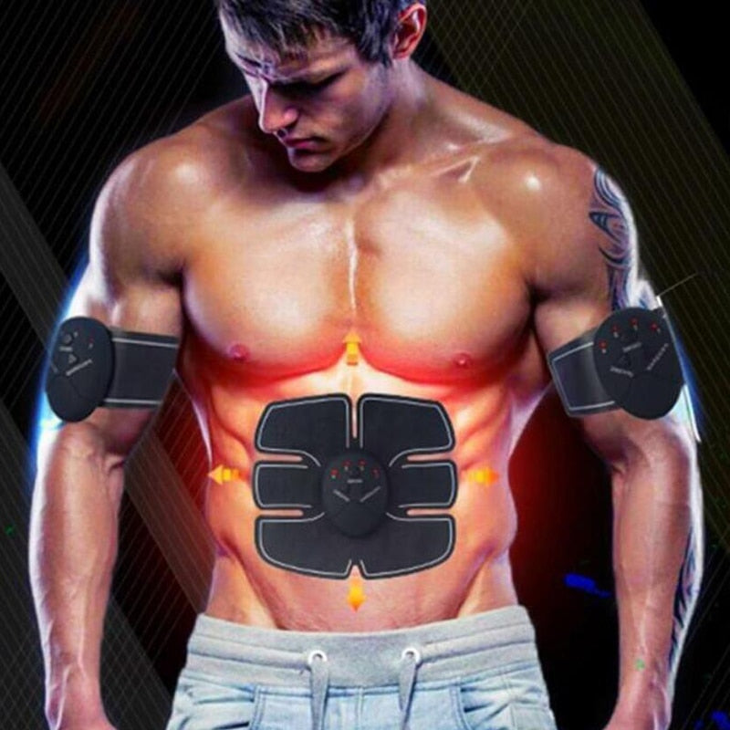 EMS Wireless Muscle Stimulator Trainer Smart Fitness Abdominal Training Electric Weight Loss