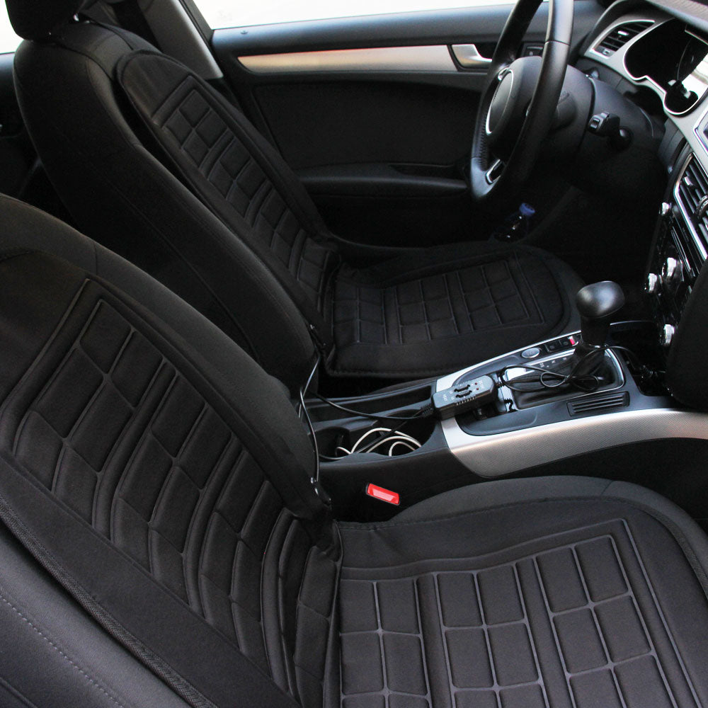 2pcs Car Heated Seat Cushion Cover Seat Heater Warmer