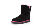 Lady Ankle Winter Brand Button Snow Boots Classic Ug Style