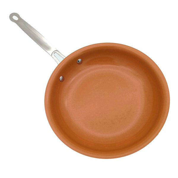 Non-stick Copper Frying Pan with Ceramic Coating and Induction cooking,Oven & Dishwasher safe