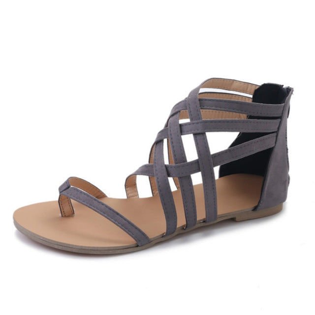 Plus Size 34-43 Summer Women Sandals Flats