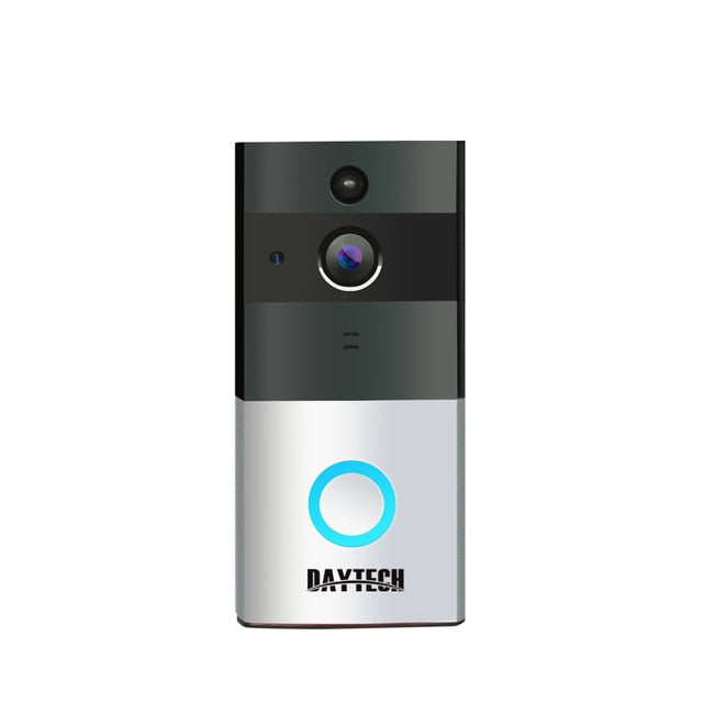 Wireless WiFi Video Doorbell Camera iOS Android Battery Powered